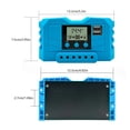 thumbnail image 4 of 10/20/30A PWM Solar Charge Controller 12V /24V Regulator + LCD Display Dual Port Output Controller, 4 of 4