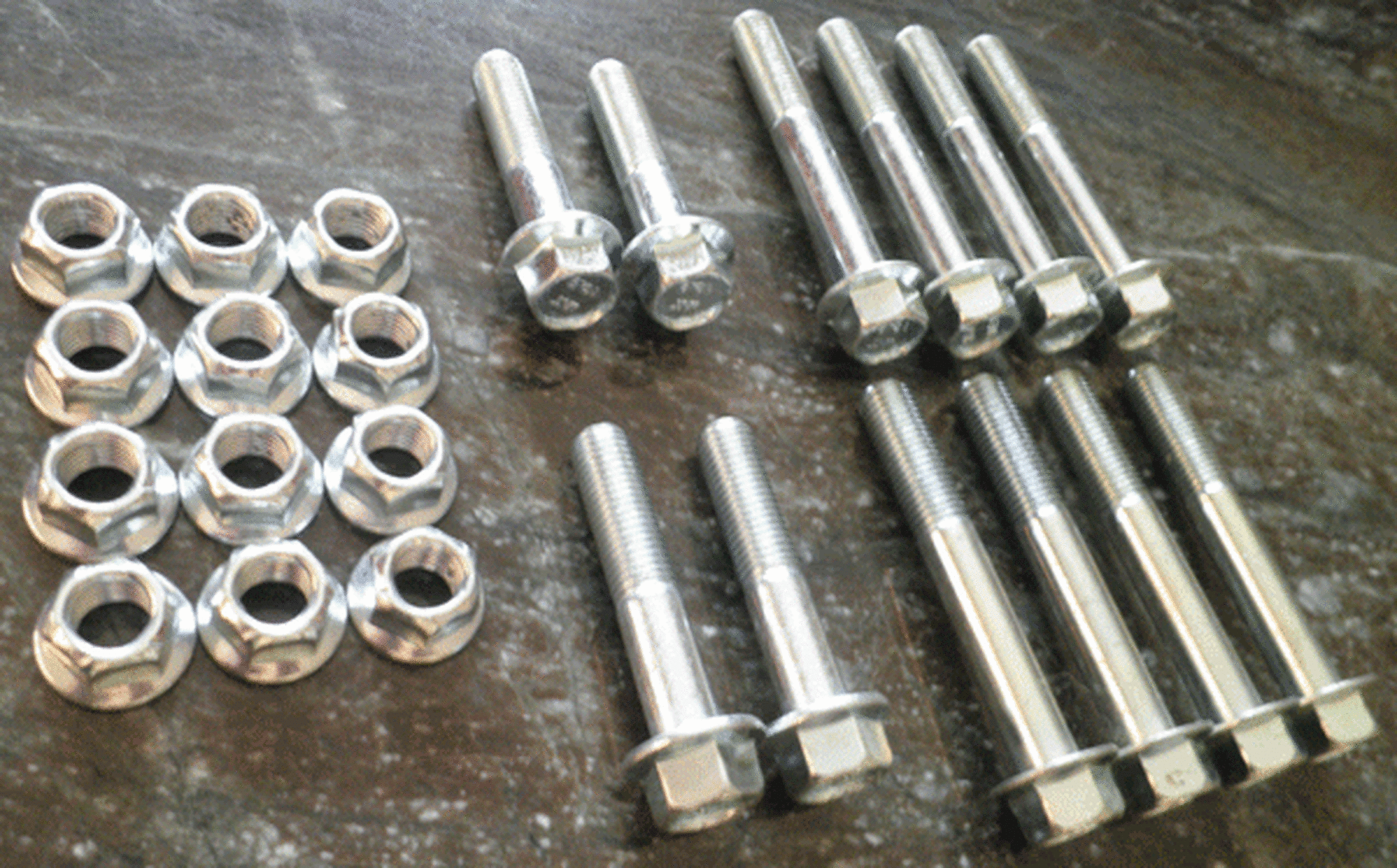 1986 TRX250R FRONT SUSPENSION BOLT KIT
