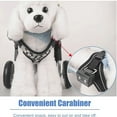 thumbnail image 3 of LAMIRO Adjustable Dog Wheelchair for Small, Medium, and Large Pets with Leg Support, Mobility Cart for Canine Injuries, Paralysis and Rehabilitation, Front and Rear Wheels, 3 of 4