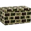 Upholstered Storage Bench, Dino Camo