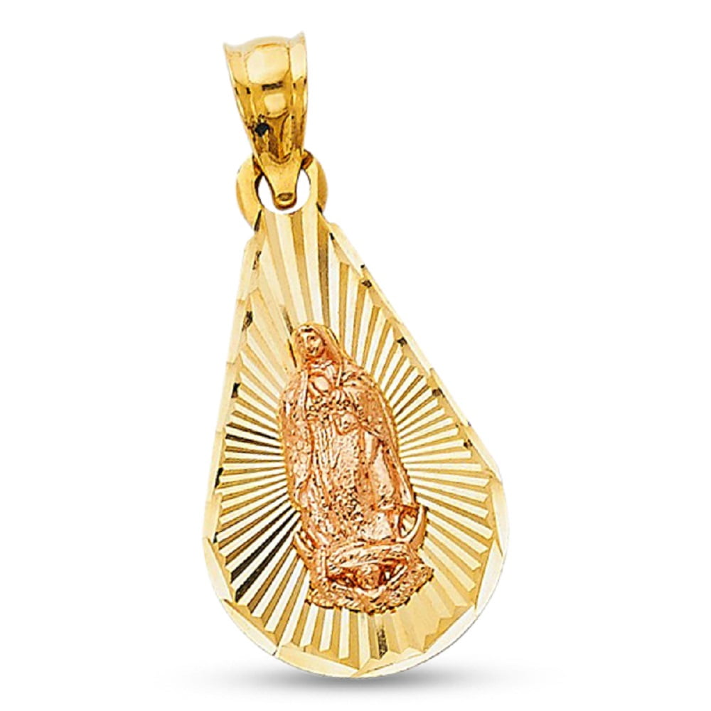 Jewels By Lux 14K Yellow Gold 21x14.5mm Cross Pendant Jewels By Lux 14K Yellow Gold 21x14.5mm Cross Pendant