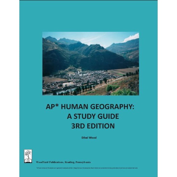 Pre-Owned AP Human Geography: A Study Guide, 3rd edition (Paperback) 0983176663 9780983176664