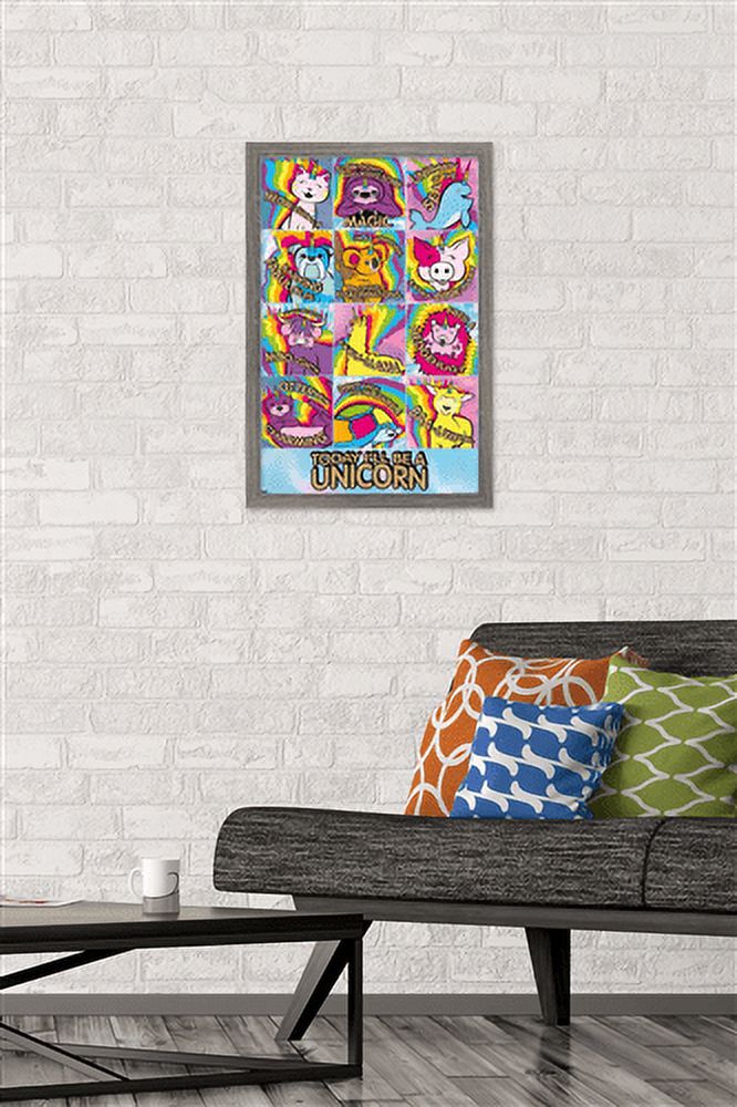 Ellie Ripberger - Unicreatures Wall Poster, 14.725" x 22.375", Framed