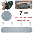 thumbnail image 2 of Lishi Grey 2m Waterproof Telescopic Patio Awning Cover, 2 of 3