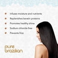 thumbnail image 7 of Pure Brazilian Miracle Leave-In Conditioner with Keratin, 6.78 oz, 7 of 7