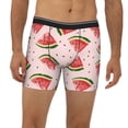 thumbnail image 6 of Sigee Hand Drawn Watermelon for Men's Boxer Briefs,Moisture Wicking and Breathable X-Large, 6 of 9