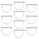 thumbnail image 1 of unbranded 10Ud Pasador Enganche Seguro De Acero Para Equipos Y Remolques Color Plata, 1 of 7