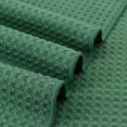 thumbnail image 4 of Ultra Premium Microfiber Kitchen Dish Hand Towel Waffle Weave, 8 Pack (16x28 in, Green), 4 of 5