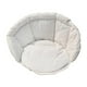 thumbnail image 2 of Cojín para silla colgante de mimbre, cojín para hamaca, silla colgante con forma de lágrima, puente para jardín Blanco 60x60x45cm, 2 of 9