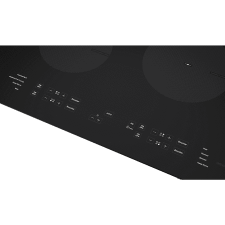 Whirlpool - 24" Built-In Electric Induction Cooktop with 4 Elements with Small Space - Black