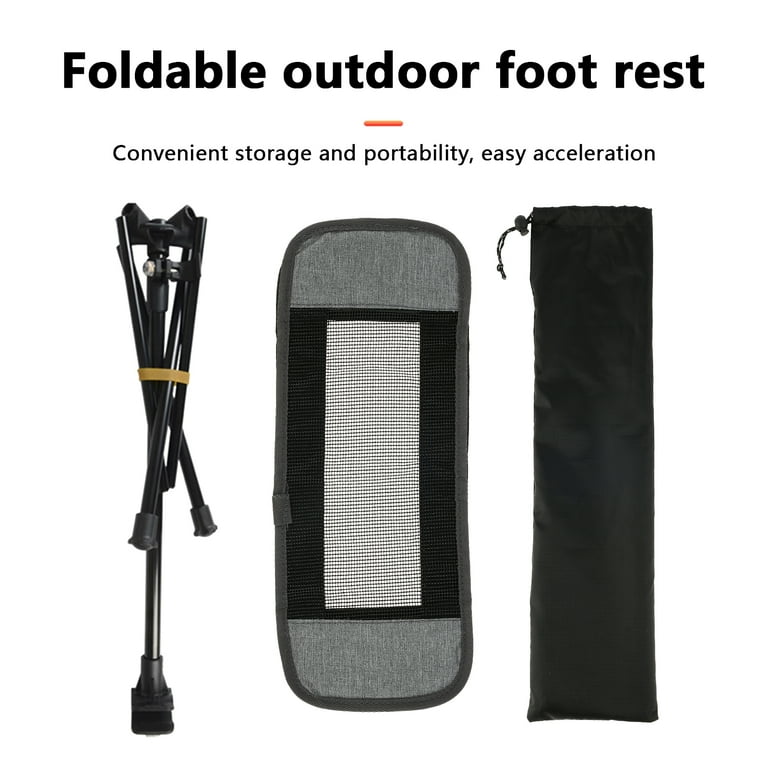 Foldable Camping Chair Foot Rest - Portable Footrest For Outdoor Chairs & Hammocks