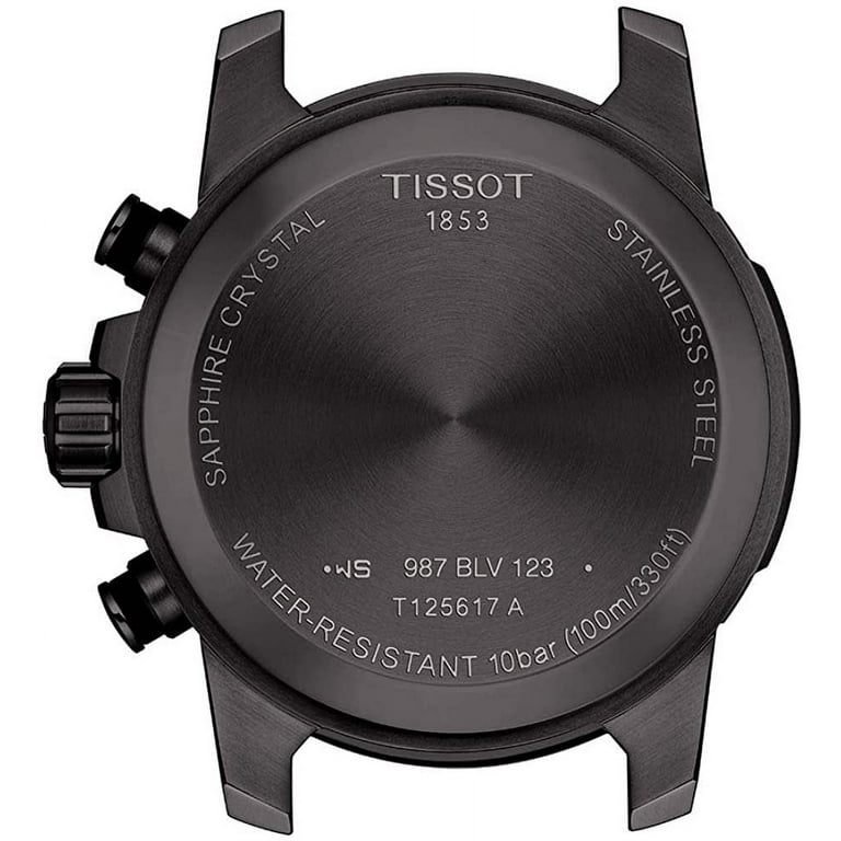 Tissot T-Sport Men's Watch, Quartz, Black Dial, Stainless Steel