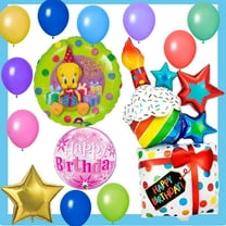 Tweety Birthday Balloon Bouquet