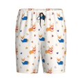 thumbnail image 3 of Picia Corgi Dog And Heart Pajama Shorts for Men, Men's Pajama Bottoms, Sleepwear,Short Pajama Pants-XX-Large, 3 of 9