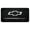 Rugged Black, variant on Chevy Camaro SS Laser Etched Logo License Plate (Rugged Black)