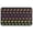 Rainbow Puppy, variant on Chihuahua and Footprints Door Rugs,Washable Non Slip Door Mats Indoor,Decorative Door Mats,Entry Mat Indoor for Entrance,Bedroom,Kitchen,Bathroom,30"x17"