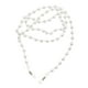 thumbnail image 5 of Cadena para gafas de lectura, collar, soporte para gafas, cadena para gafas con cuentas multiusos Blanco, 5 of 9