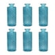 thumbnail image 1 of 6 jarrones de cristal con forma de capullo, contenedores decorativos para plantas, mini jarrones para sala de estar. Azul cielo, 1 of 8