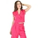 thumbnail image 5 of Conjunto de lino 2 piezas Roman Fashion /Juvenil, 4036 (Fiusha) fucsia EG, 5 of 6