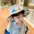 thumbnail image 7 of Cute Breathable Mesh Wide Brim Baby Sunshade Hat Kids Fisherman Hat Summer Sun Hat Sunshade Hat 08, 7 of 7