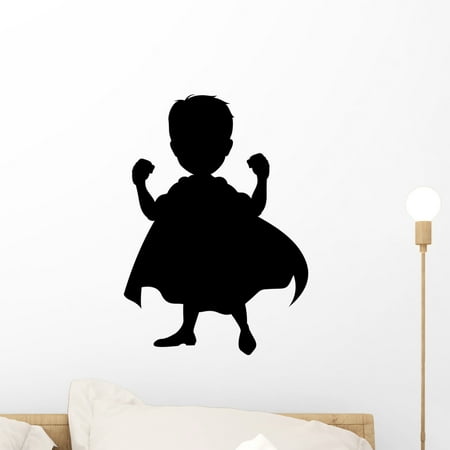 Superhero Silhouette for You Wall Decal Mural by ...