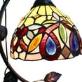 thumbnail image 3 of Radiance Goods Victorian Tiffany-Style Dark Bronze 1 Light Table Lamp 8" Wide, 3 of 5