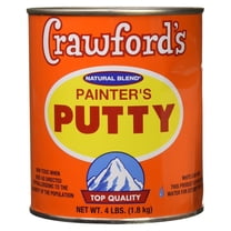 Crawford Painters Putty, Quart Natural Blend - Paint Supplies for Wall Repair, Wood Filling, and Smooth Finishes