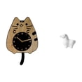 thumbnail image 1 of Reloj de pared,Reloj de pared decorativo con forma de gato para sala de estar silenciosa,Reloj de pared de madera,decoración moderna,Estatua de caballo,Estatua de caballo para decoración del, 1 of 8