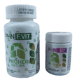 thumbnail image 1 of Phn F. Vit con 90 capsulas Moringa Espirulina Chlorella Piña Lino Proher Natura Frasco, 1 of 3