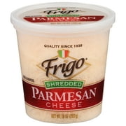 Frigo Shredded Parmesan Cheese, 10 oz Refrigerated Plastic Cup