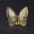 thumbnail image 1 of Adornos de mariposa de cristal, adornos de mariposa transparentes, decoración del hogar, artesanías de vidrio, 1 of 3