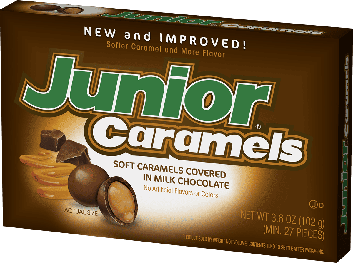 Junior Caramels Candy, 3.6 Oz