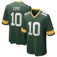 thumbnail image 2 of Camisetas de fútbol bordadas de Green Bay personalizadas para hombres, mujeres y jóvenes. Camisetas de fútbol Love Jacobs Rodgers, 2 of 5