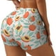 thumbnail image 1 of Fotbe Peach Shorts Sin Costuras – Shorts Deportivos de Cintura Alta para Mujer, Elásticos para Gimnasio, Yoga, Running o Ciclismo-Small, 1 of 8