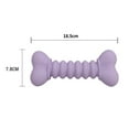 thumbnail image 6 of Mosey Pet Chew Toy Durable Bone Shape Dog Teething Toy Reduces Stress Bite-resistant Teeth Cleaning Toy Pet Supply, 6 of 8