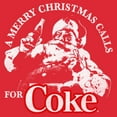 thumbnail image 2 of Men's Coca Cola Merry Christmas  Graphic T-Shirt, 2 of 5