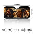 thumbnail image 5 of Xoenoiee Funny Family King Charles Spaniel Print Windshield Sun Shade with Suction Cups, Foldable Car Sunshades Reflect UV Sun and Heat and Protect Your Car, 57.1 x 27.4 Inch, 5 of 7