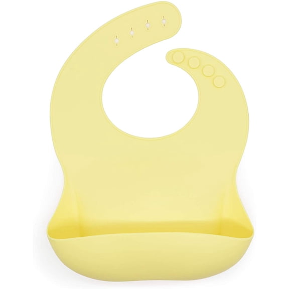 Silicone Baby bibs with Food Catcher  Girls, Boys, Infant and Toddlers Ages 6 to 36 Months