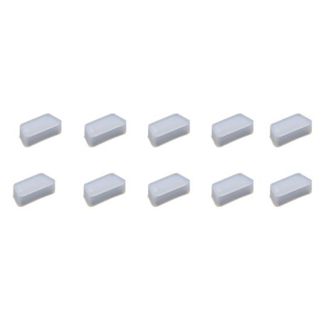 10Pcs Silicone Anti Dust Plug Notebook Dustproof Stopper Laptop VGA Dust Plug Computer Waterproof Cover Office Equipment