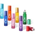 thumbnail image 1 of Botellas de vidrio con roll-on para aceites esenciales, envases rellenables con roll-on para aromaterapia y fragancias, botellas vacías con roll-on para viajes en casa (8 unidades), 1 of 7