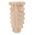 thumbnail image 6 of Hemoton Wood Carved Appliques Carving Decoration Wood Roman Column Corbels Decorative Shelf Bracket Vintage Wall Shelf Corner Trim for Home Wall Decoration, 6 of 8