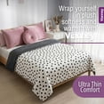thumbnail image 6 of Vianney Comforter King Size Novo Polka Patterned Design Soft Fleece Material Lightweight and Cozy Throw for Couch or Bed Year Round Comfort and Stylish Decor, 6 of 8