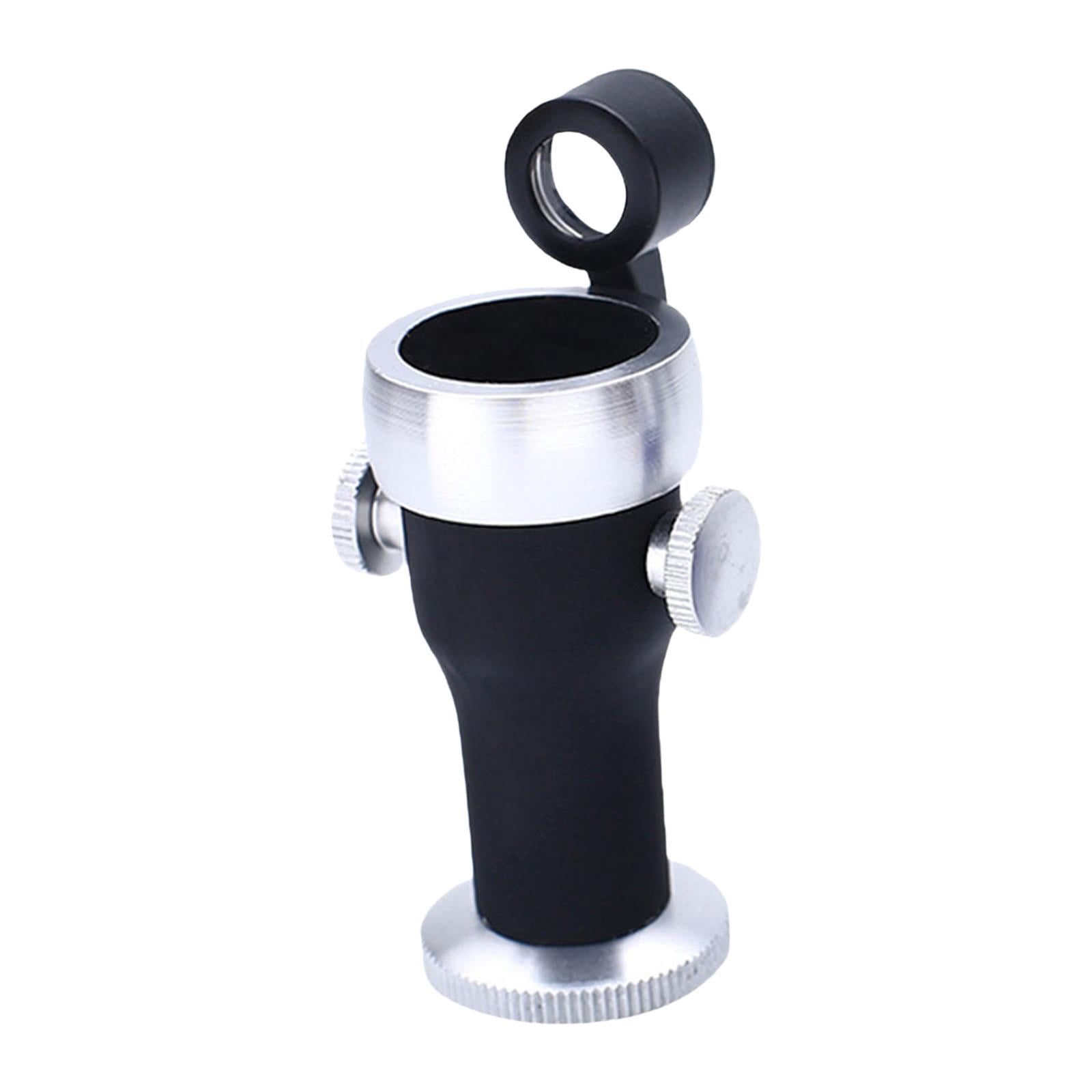 Milageto Diamond Inscription Viewer Stable Diamond Magnifying for Jewelry Stores Home Black