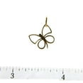 thumbnail image 2 of 18Kt  Yellow Gold Small Cut-Out Butterfly Pendant (14mm X 10mm/18mm with Bail), 2 of 3