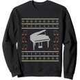 thumbnail image 1 of Sudadera de piano feo de Navidad, 1 of 5