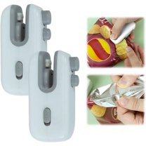 Mini Bag Sealer, 2025 New 2 in 1 Bag Sealer and Cutter, Mini Snack Bag Sealing Machine, Rechargeable Bag Sealer Heat Seal, Portable Handheld Vacuum Food Sealer for Plastic Bags Kitchen (1, White)