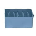 thumbnail image 2 of Clothes Drawer Organizer, Underwear Closet Divider, Cloth Storage Box, 6 Compartments, Sturdy With Cardboard Backing, Foldable, Suitable For Organizing Underwear Bras Scarves, 2 of 7