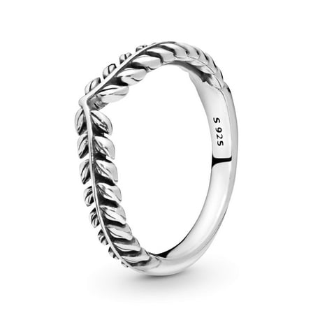 PANDORA Seeds wishbone ring in sterling silver
