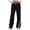 75#Black, variant on BRDFRL Women Y2k Vintage Track Pants Drawstring Low Waist Side Striped Sweatpants Straight Leg Loose Fit Joggers Black 2XL