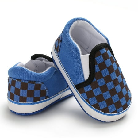 

Newborn Baby Boys Girls Sneaker Soft Sole Casual Canvas Shoes